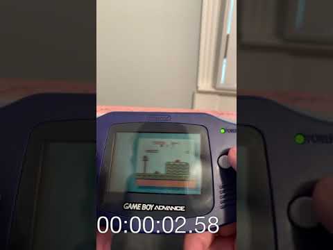 Super Mario Bros 2 GBA Level 3-1 Speedrun in 0:30