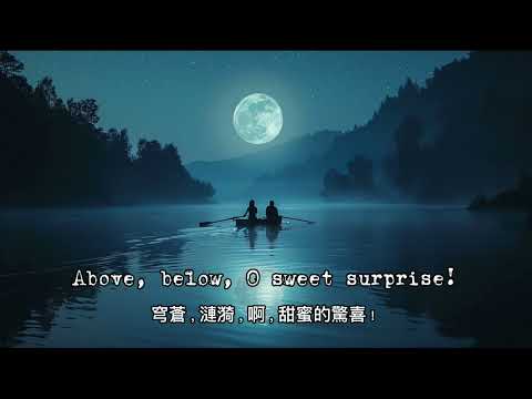 中英對照 AI 情歌 - Canoe Song | 短篇版 | 加拿大19世紀詩歌 | Canadian Poem Song (ESL)