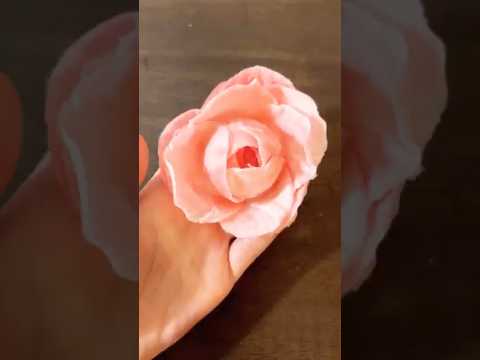 Easy Diy Flower                              #diy #flowers #shorts #craft