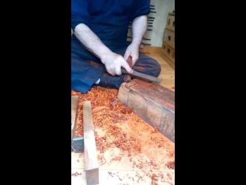 職人の技 三味線造り