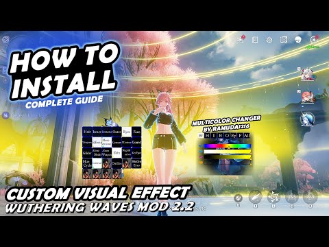 Complete Guide How To Install & Use MultiColor Changer - Wuthering Waves 2.2 Mod
