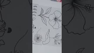 pattern prints #embroidery #createyourdream #handembroidery #pattern #outlineart