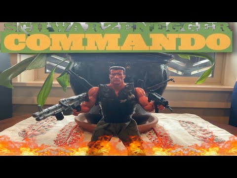 Arnold Schwarzenegger "COMMANDO" (Stop Motion)
