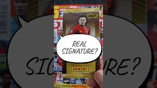 Is it a real Wayne Rooney Signature? Panini ADRENALYN XL 2025 # Shorts #Rooney #manutd #auto