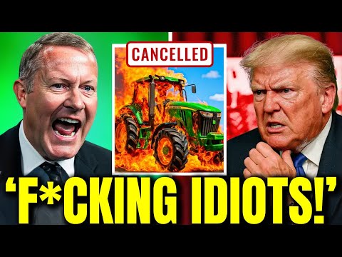 John Deere SHUTS DOWN Production In US And Trumps Reaction Says It All!