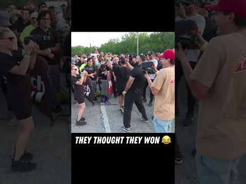 You can't celebrate too early on these races! 🤣