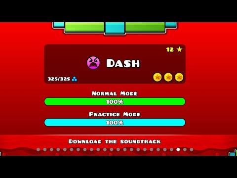 Dash 100% all coins | geometry dash 2.2