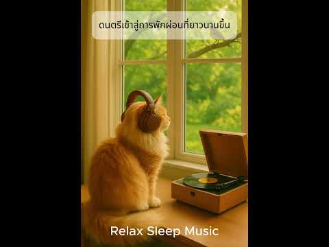 Relaxing Sleep Music ดนตรีเพื่อการนอนหลับ ผ่อนคลายจิตใจ - Relax365 Channel