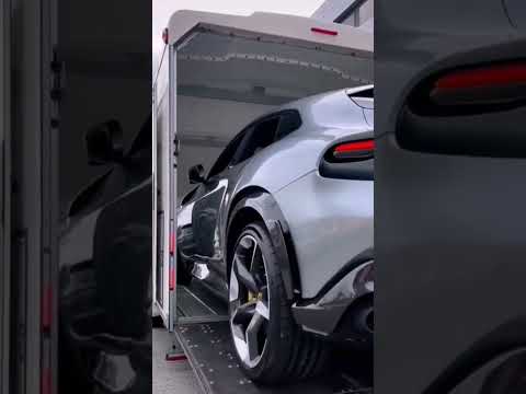 Imagine the new Ferrari purosangue next to you door 🔥