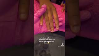 thoughts?? 😳 #nailtransition #nails #longnails