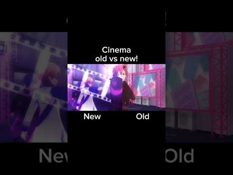Cinema Old vs New! (Sorry it's a little off 😭) #projectsekai #pjsk #colorfulstage #pjsekai #fypage