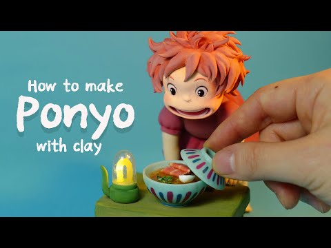 How to make Ponyo and Ramen Diorama