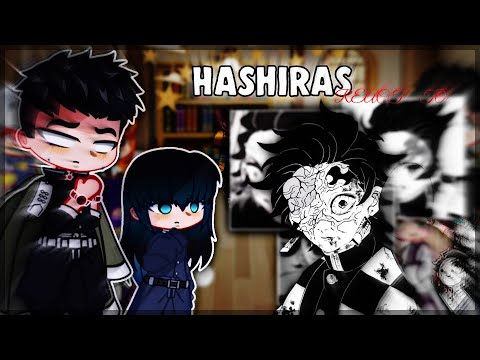 😈 Past Hashiras Reacts to Tanjiro vs Uppermoons 6 & 4 || Demon Slayer || TikTok Compilations