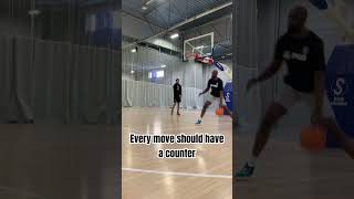 Counter post move 🏀