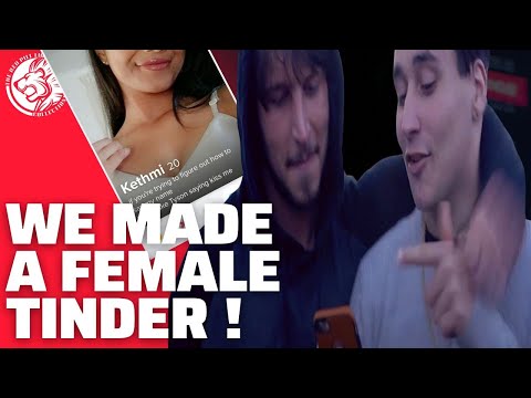 We Made A Female Tinder Profile (WATCH WHAT HAPPENED)