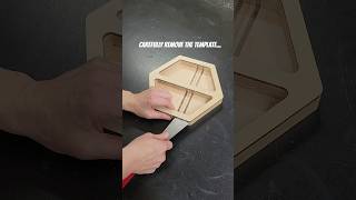 From router template to EDC tray