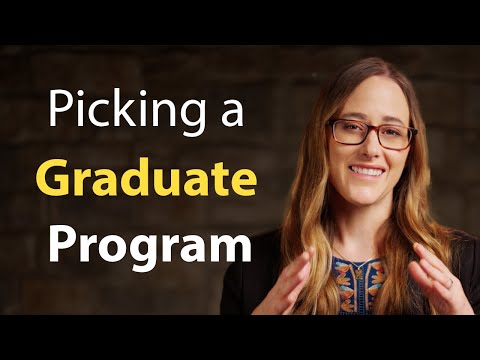 Picking a Graduate Program | How to Become a Therapist - Part 4 of 6