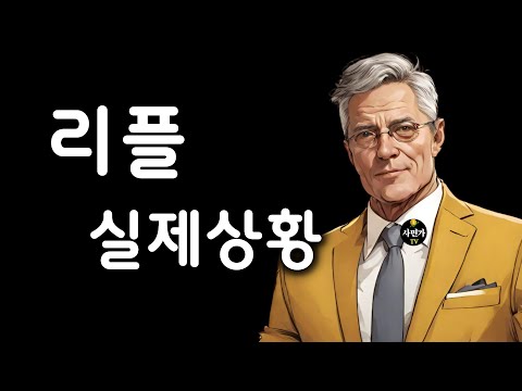 리플.. 실제 상황