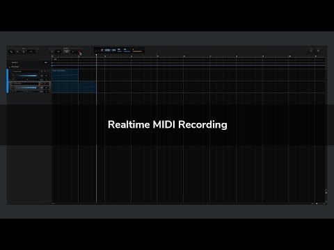 Realtime MIDI Recording