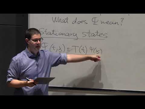 Quantum Theory: The Schrodinger equation and a particle in a box - 2nd Year Student Lecture