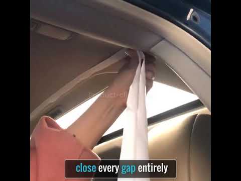 Uber taxi Car Isolation Film to Avoid viruses Setup for the 2020 Coronavirus