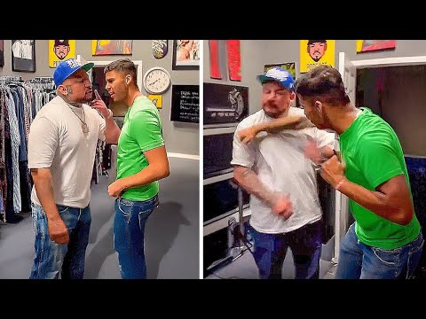 Karen HARASSES Him Then Gets KNOCKED OUT COLD!
