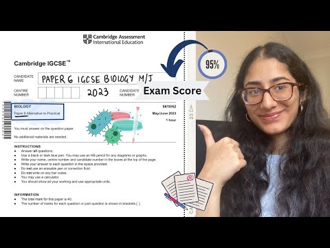 IGCSE Biology (0610) - M/J 2023 Paper 62 -Extended SOLVED