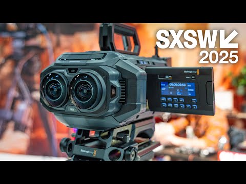 SXSW 2025 in 3D: Blackmagic URSA Cine Immersive First Look