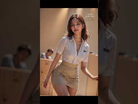 AI ART #girlfriends  | #spring #office #lookbook