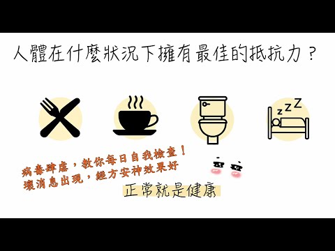 經方中醫的健康標準 中醫十問，吃喝拉睡很重要 ｜wellnessX-Ray中醫X光