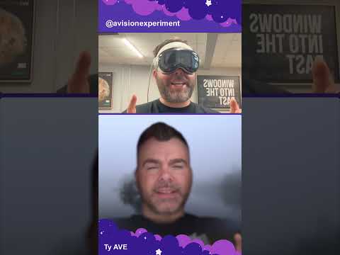 Persona’s on Vision Pro! Cool or Creepy? I want do you think? #apple #applevisionpro #avatar