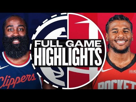 CLIPPERS VS ROCKETS FULL GAME HIGHLIGHTS 8 DECEMBER 2024/2025 SEASON