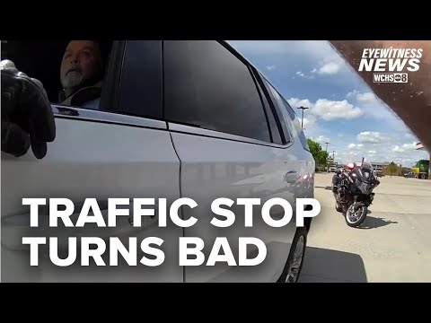 Traffic stop gets nasty between officer and sheriff