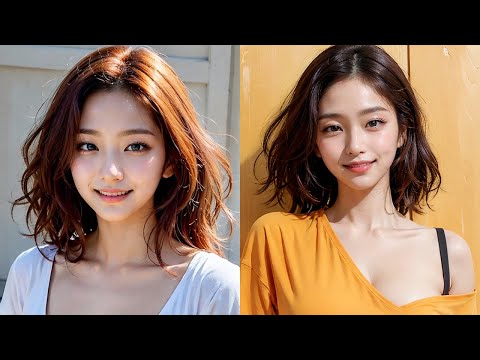 [4K] AI ART #girlfriends  | #tshirt #dress #lookbook