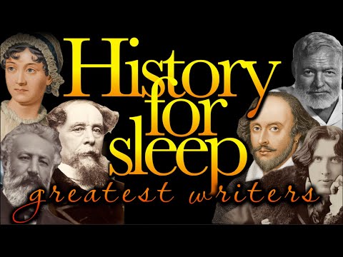 💤History for sleep💤'Greatest Writers & Poets'💤Bedtime Story For Grown Ups💤 Sleep Story