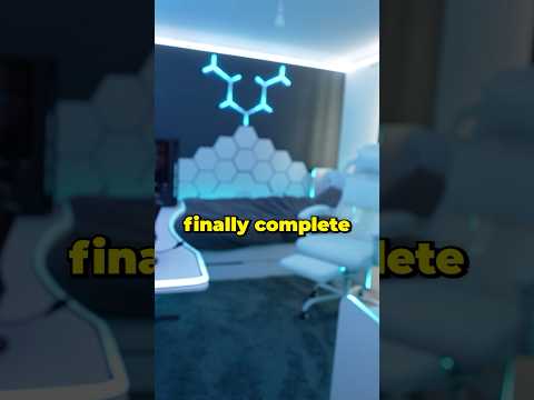 I Built My Subscriber Their Dream Gaming Room! #gaming #gamingroom #shorts