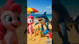 ❤️ Tralalero Tralala & Pinkie Pie On The Beach 🥰