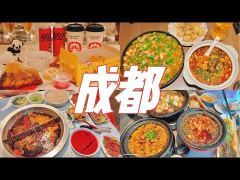 成都VLOG｜三天两夜逛吃成都十几家美食，巴适得板！