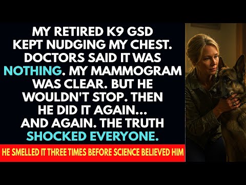 My K9 GSD Sensed Cancer 3 Times—The Truth Left Doctors Speechless #podcast  #storytime