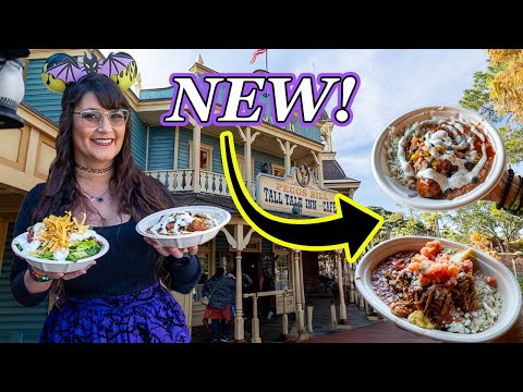 Disney's Magic Kingdom MENU UPDATE 🐎 Disney World Pecos Bill Tall Tale Inn and Cafe food review 2025