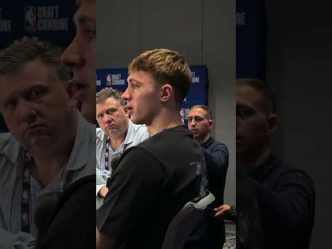 Cooper Flagg on his Duke teammate Kon Knueppel