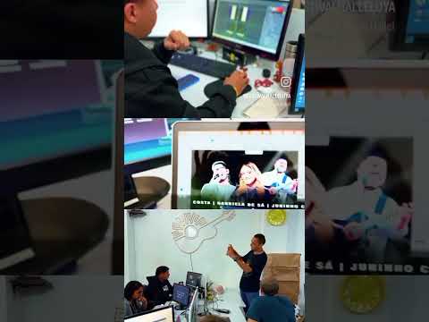 Bastidores Halleluya - Montagem