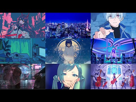 【テーマ別】都会系！夜のドライブで聞きたいボカロ人気曲メドレー【作業用BGM】