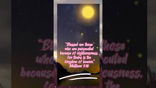 The Promise of God's Kingdom #PersecutedForRighteousness#KingdomOfHeaven#FaithInAdversity