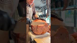 We’re at @macelleriapucci to try and taste some of their 40kg mortadella! Would you try it? 🤷🏽‍♂️