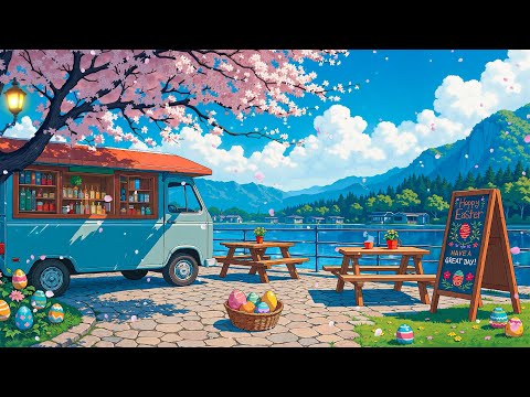 Happy Easter & Spring Dreams 🌸 Feel Your Peace & Relax ✨ Lofi Hip Hop - Lofi Cafe to chill, relax