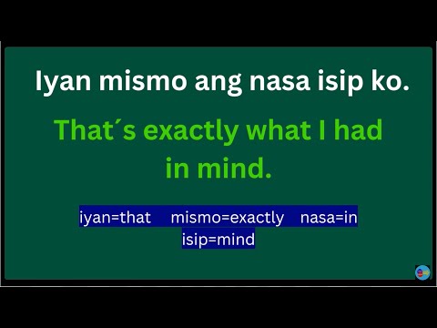 EASY TO LEARN TAGALOG-ENGLISH SENTENCES FOR FILIPINO LEARNERS-3 #tagalogenglishlesson