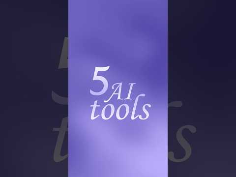 5 AI tools you should master before your degree