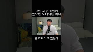 코인시장 가만히 있으면 오히려 도태 되는 이유