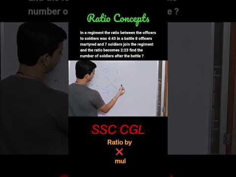 Ratio #ssc #cgl #mts